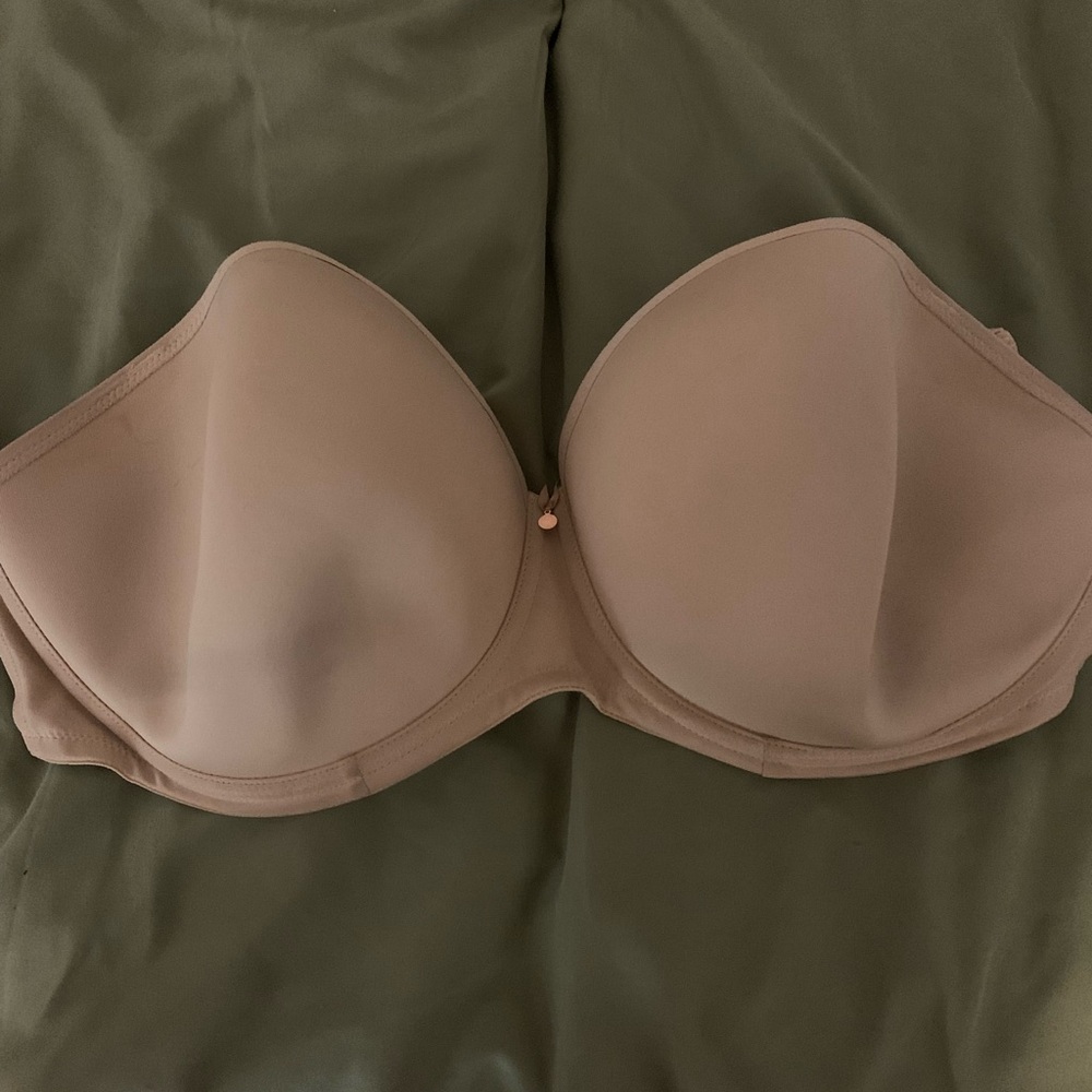 Elomi Strapless Nude Bra Size US 34K / UK 34H